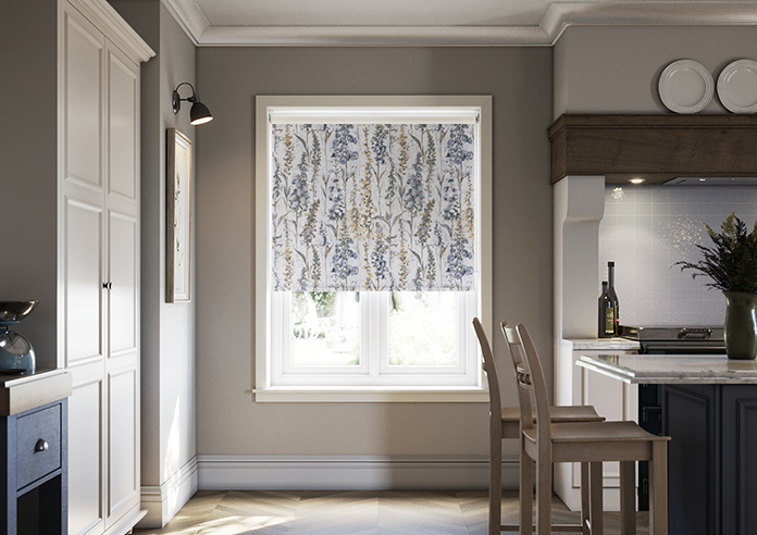 Cecelia, Blue Drift - Roller Blind - Image 3